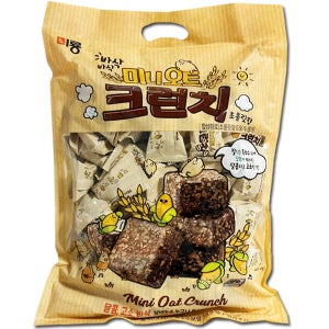 미룡 미니 오트크런치 초콜릿 대용량 수입 과자 520g