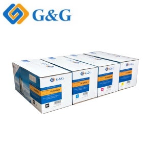 지앤지 재생토너 교세라 TK-5445 호환 대용량 B C M Y 검정 5200매, 칼라 4400매 MA2100 PA2100 [GG-CKTK5445LK]