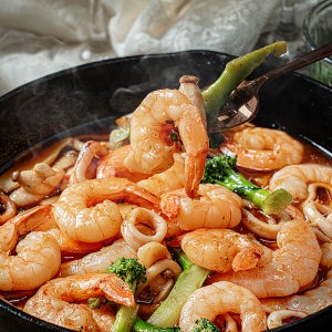 이게 진짜 인생 감바스 홈파티 할 때 술을 부르는 새우 오징어 투콤보 캠핑음식