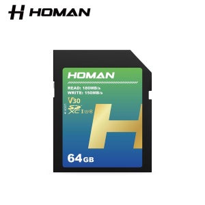 호만 메모리 HOMAN UHS-I SD Card V30 64GB