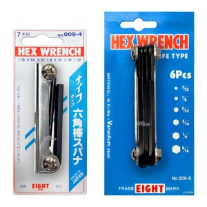 EIGHT 에이트 접렌치/009-4 009-6 육각렌치 인치규격