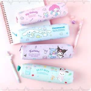 시나모롤 필통 산리오 초등학생 사각 필통 포챠코 쿠로미 마이멜로디 문구 학용