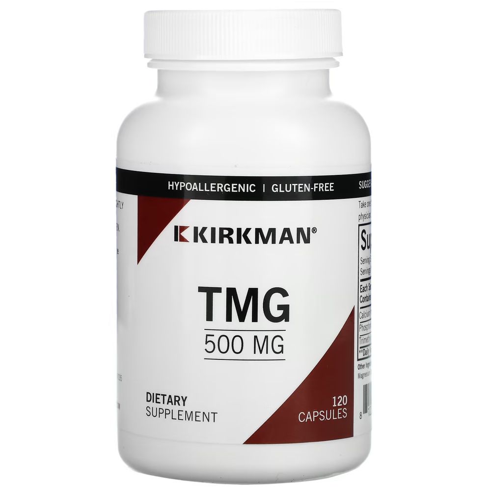 컬크맨 랩 Kirkman Labs <b>TMG 500mg</b> 캡슐 120정