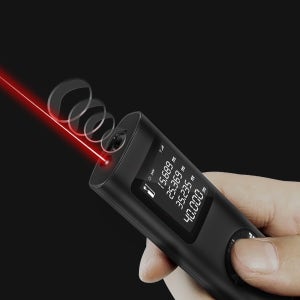 레이저자 레이저줄자 전자줄자 디지털 거리 길이측정기