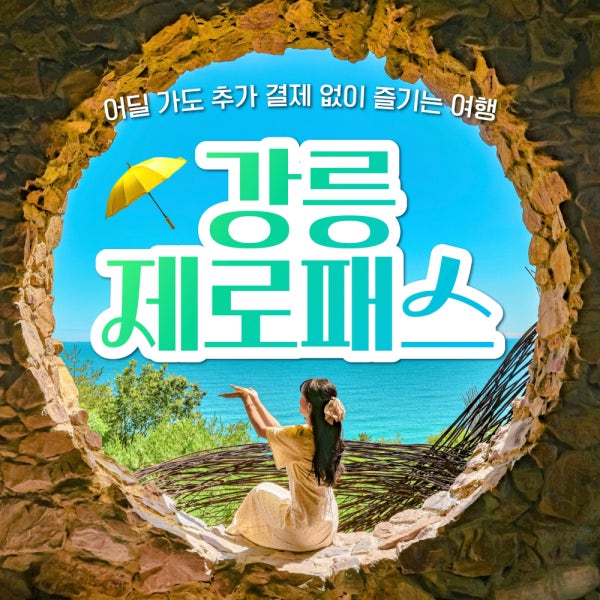 강릉 제로패스 자유이용권 하슬라아트월드 뒷뜨루 선교장 커피커퍼 콩빵 체크이스트 투어패스