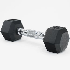 이고진 고무 육각 덤벨 아령 홈트레이닝 헬스장 크로스핏 근력 운동 3kg, 1개