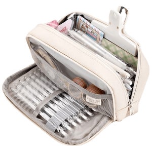 시즈올 버튼업 대용량 펜슬케이스 필통 파우치 중학생 고등학생 학용품 STA03