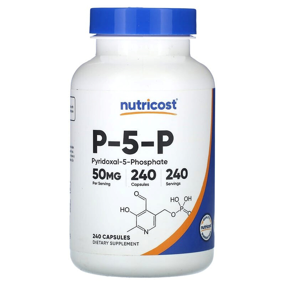 Nutricost P-5-P 50 mg 240 캡슐