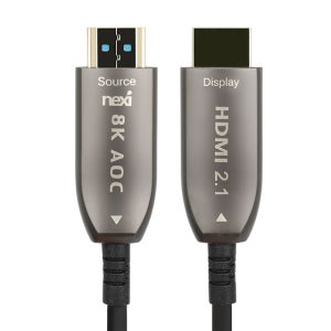 HDMI 케이블 2.1 하이브리드 광 8K DP to HDMI 모니터 연결 선 케이블