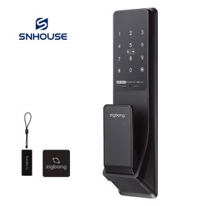직방 삼성 푸시풀 카드키 디지털 현관문 도어락 현관 번호키 손잡이 교체 SHP-DP740