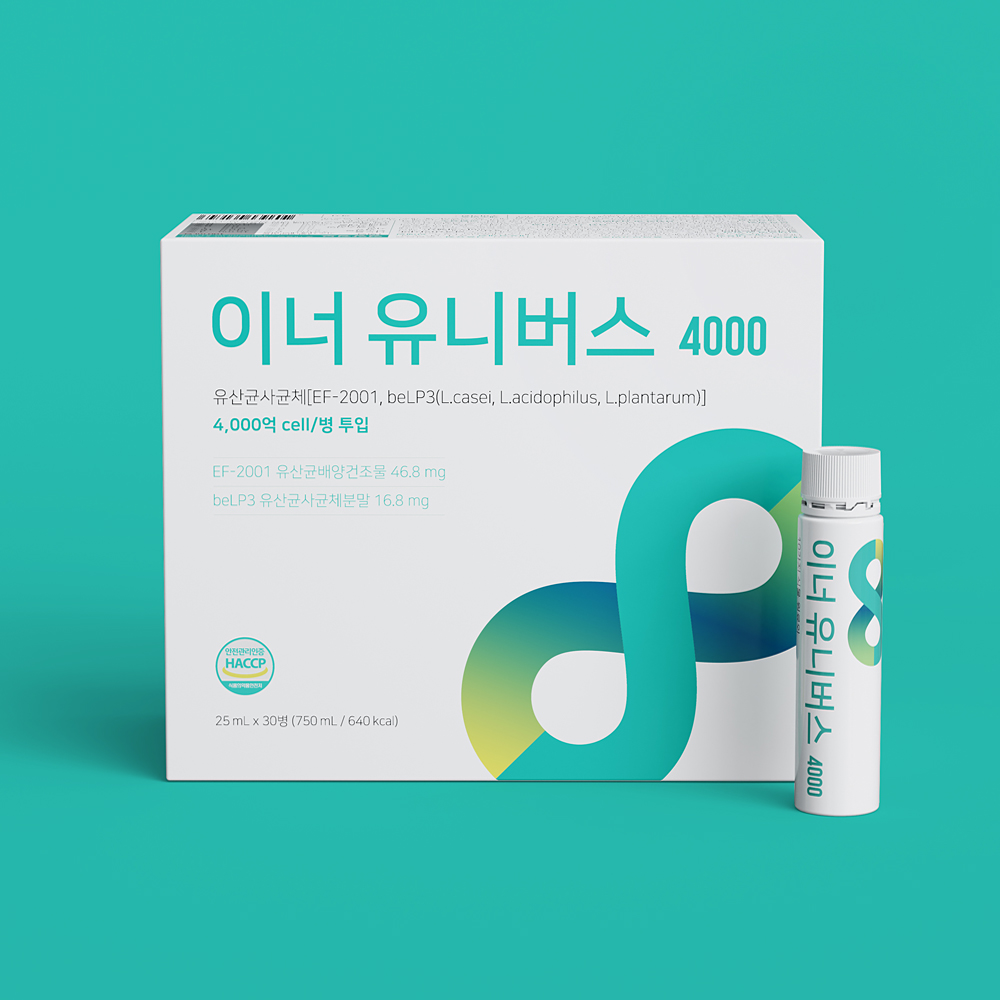 이너유니버스 4000 - 포스트바이오틱스 유산균 4천억 x 슈퍼푸드 10종 <b>마이크로바이옴</b>