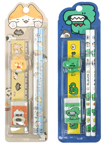 핑크풋 캐릭터 문구세트 신학기 준비 단체선물