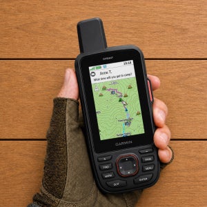 [GPS월드] 한글 가민 67i 인리치 Garmin gpsmap inReach 면적계산 휴대용 GPS 나침반 거리계 고도계 속도계 중국/일본 위성문자 위치추적 지적도