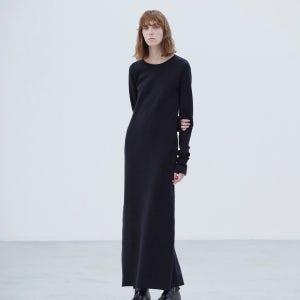 오라리 원피스 WOOL STRETCH DOUBLE FACE KNIT DRESS 25AW