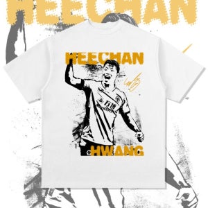 황희찬 Hwang 울버햄튼 축구 EPL 프린트 티셔츠 반팔 긴팔 빈티지 프리미어리그