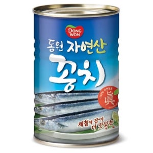 동원 자연산 꽁치 300g x 24캔[1박스]