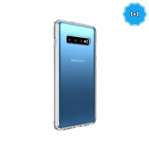 1+1 말랑말랑 TPU 슬림 젤리 케이스 투명, 갤럭시S10 5G