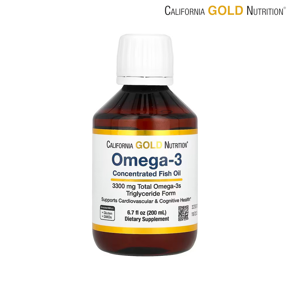 캘리포니아골드뉴트리션 노르웨이 엑스트라 스트렝스 <b>오메가</b>3 <b>피쉬</b>오일 레몬 향 200ml
