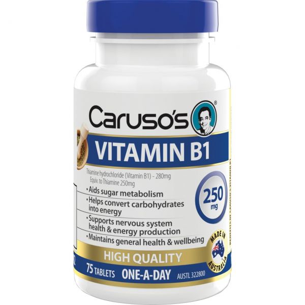 카루소 내추럴건강 <b>비타민B1</b> 250mg 75정