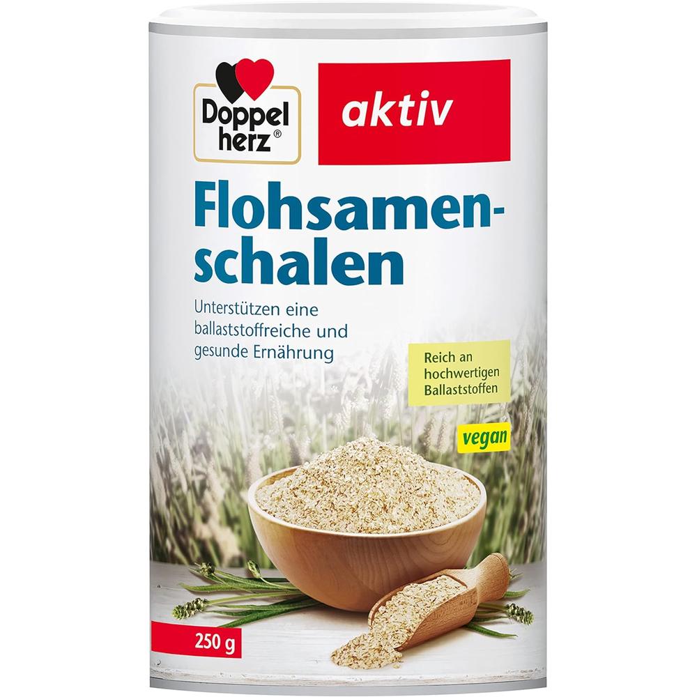 독일 <b>도펠헤르츠</b> <b>Doppelherz</b> Psyllium Husks 실리엄허스크 차전자피 파우더 250g
