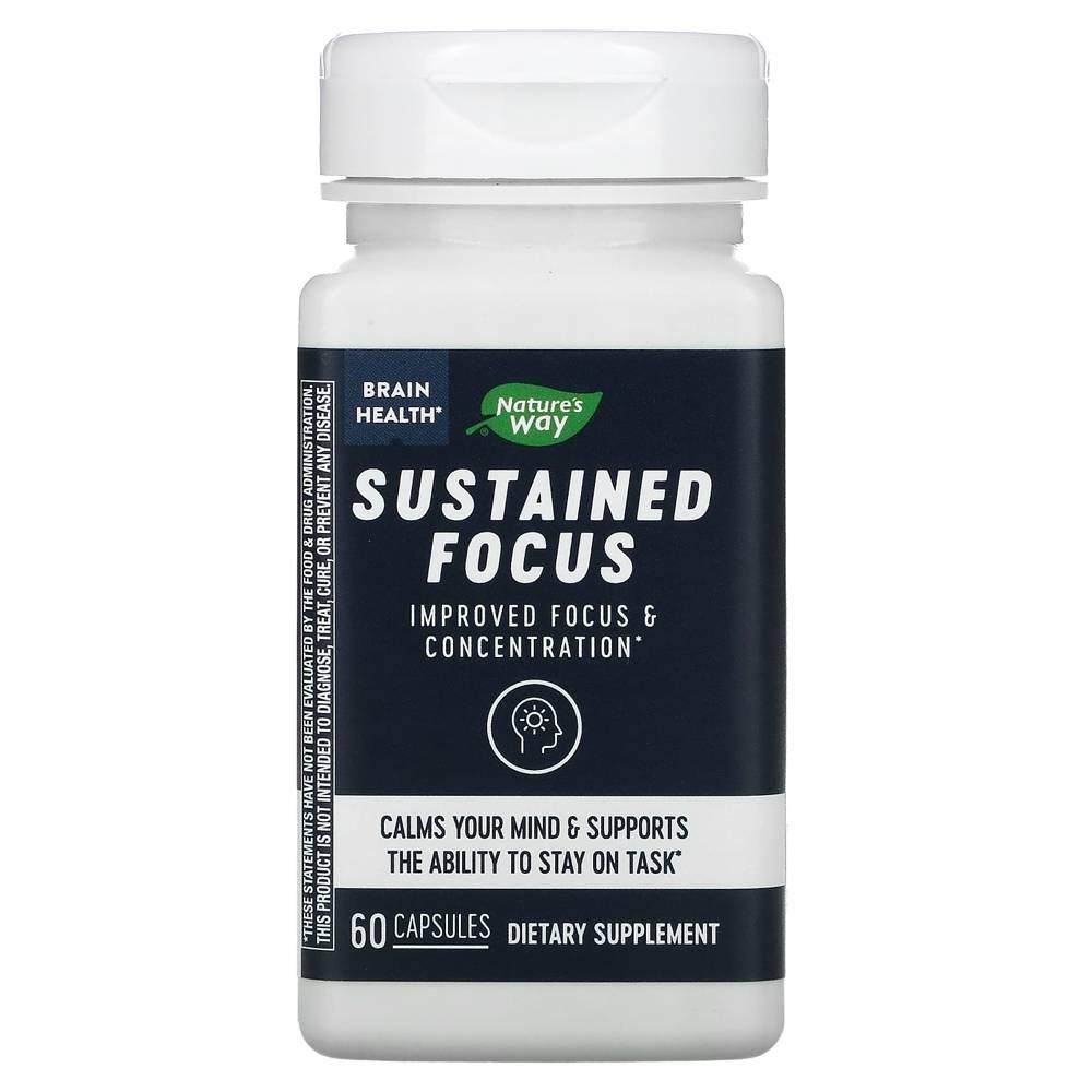 <b>Nature’s Way</b> Sustained Focus <b>네이처스웨이</b> 서스테인드 포커스 60캡슐
