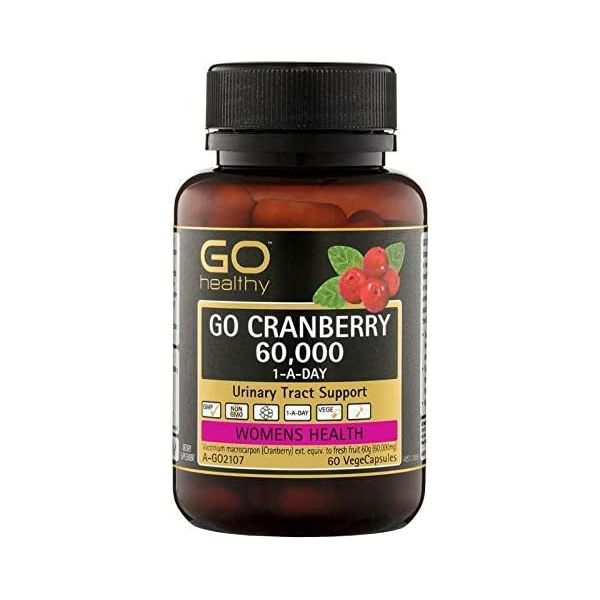 GO 크랜베리 60000+ 베지캡슐 60개