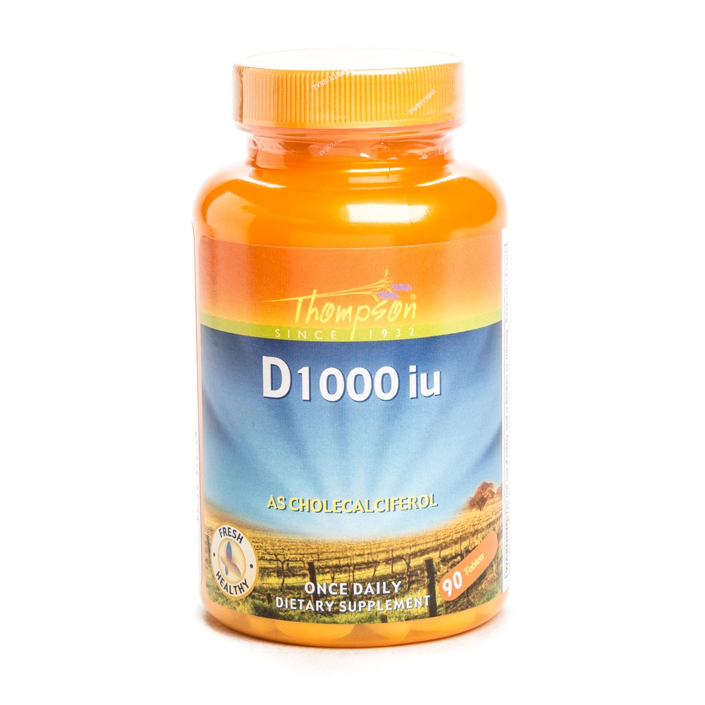 <b>톰슨</b> D <b>Vitamin D</b> 1000IU 90개입