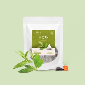 해담은티 국내산 작설차 녹차 생분해티백 1g 30개입