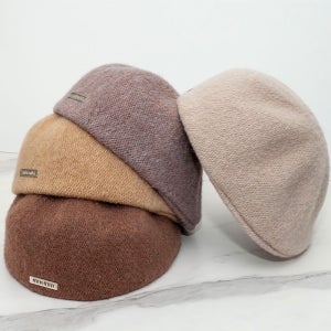 여성 베레모 니트 헌팅캡 빵모자 화가모자