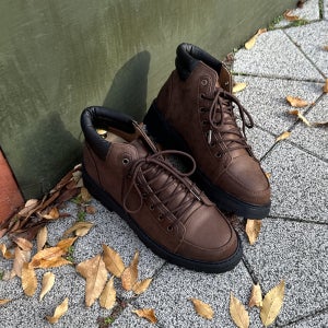 [1+1] 6cm 남자 키높이 버팔로 워커 경량 터보 부츠