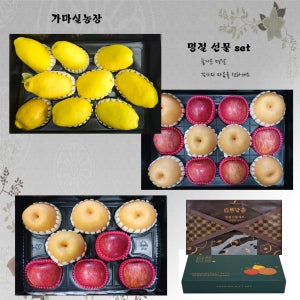 과일선물세트 사과 배 모과 모두 한자리에/모든선물set는 부직포가방으로 발송됩니다