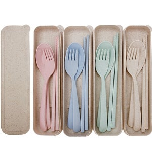 색상랜덤발송 수저세트 여행용