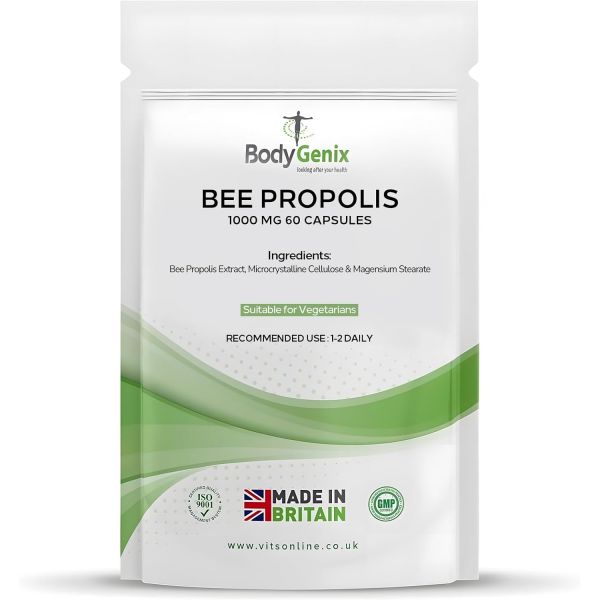 <b>바디</b>제닉스 BEE <b>프로폴리스</b> 1000mg 60캡슐