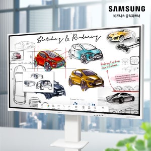 삼성 전자칠판 85WMB 플립 프로 4K UHD 스마트보드 LH85WMBWLGCXKR 학교 학원 회의실 [본체]