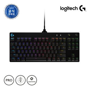 로지텍코리아 정품 G PRO GX BLUE CLICKY 청축 게이밍키보드