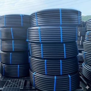 국내생산 20mm x 100m KS 수도관 관수자재 PE 농업용 관