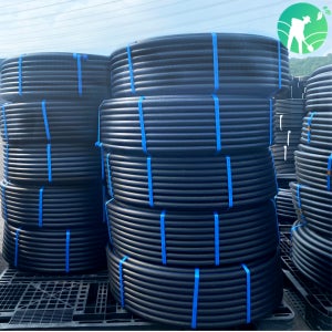 국내생산 25mm x 100m KS 수도관 관수자재 PE 농업용 관