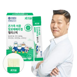 연세 키즈텐 이뮨 어린이 온가족 알로에 베라 겔 면역력 장 피부 젤리 14포, 1개