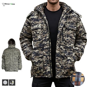 웨어몬 WK29 겨울 밀리터리 야상점퍼 기모 야외 작업