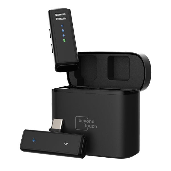 비욘드터치 에어마이크프로 무선 핀마이크 유튜브 스마트폰 아이폰 싱글 USB-C