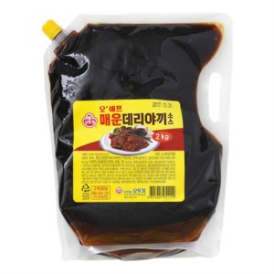 오뚜기데리야끼소스2kg 최저가 가성비상품