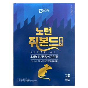 노런 쥐본드 스페셜 20매입 쥐덫 끈끈이쥐약