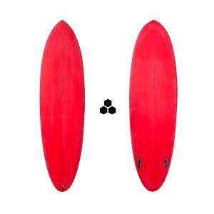 채널아일랜드 CI MID TWIN PIN 6피트 4 레드 서핑보드