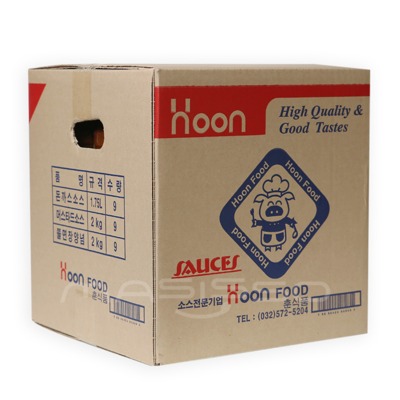 훈 돈까스소스 1박스(1.75L x 9병) 훈전통돈가스소스