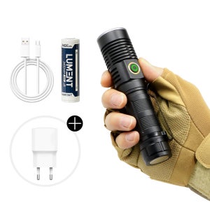 아노라이트 M20 LED후레쉬 휴대용 초강력 충전식 18650 손전등 베이직패키지