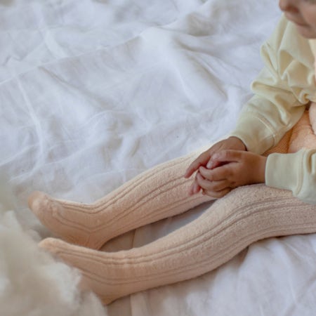 실리실라스 그래니 테디 유발 SILLY SILAS GRANNY TEDDY FOOTED TIGHTS 아기 유아 아동 타이즈