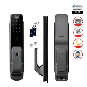 [엑세스팩 이벤트]전국설치 게이트맨 GP-900D 지문인식 후크 푸시풀도어락 1초잠김 디지털도어락-인증점