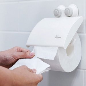 스트롱 다이얼 강력 흡착 캡 휴지걸이 GEL PAD 화이트