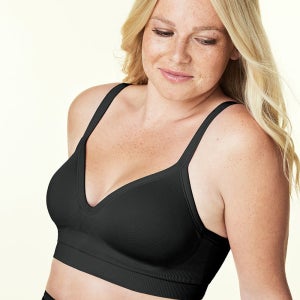 [브라샵로라] 브라바도 뮤즈 데일리 노와이어 브라 - 블랙 / 가슴이작아보이는 큰가슴 큰컵 축소 압박 빅사이즈 심리스 A컵 B컵 C컵 D컵 E컵 F컵 G컵 H컵