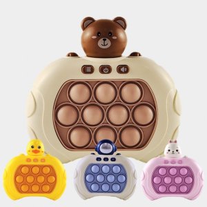 아기 어린이 기억력 순발력 집중력 두뇌발달 뽁뽁이 꾹꾹이 버블 전자 팝잇 푸쉬팝 게임기 장난감